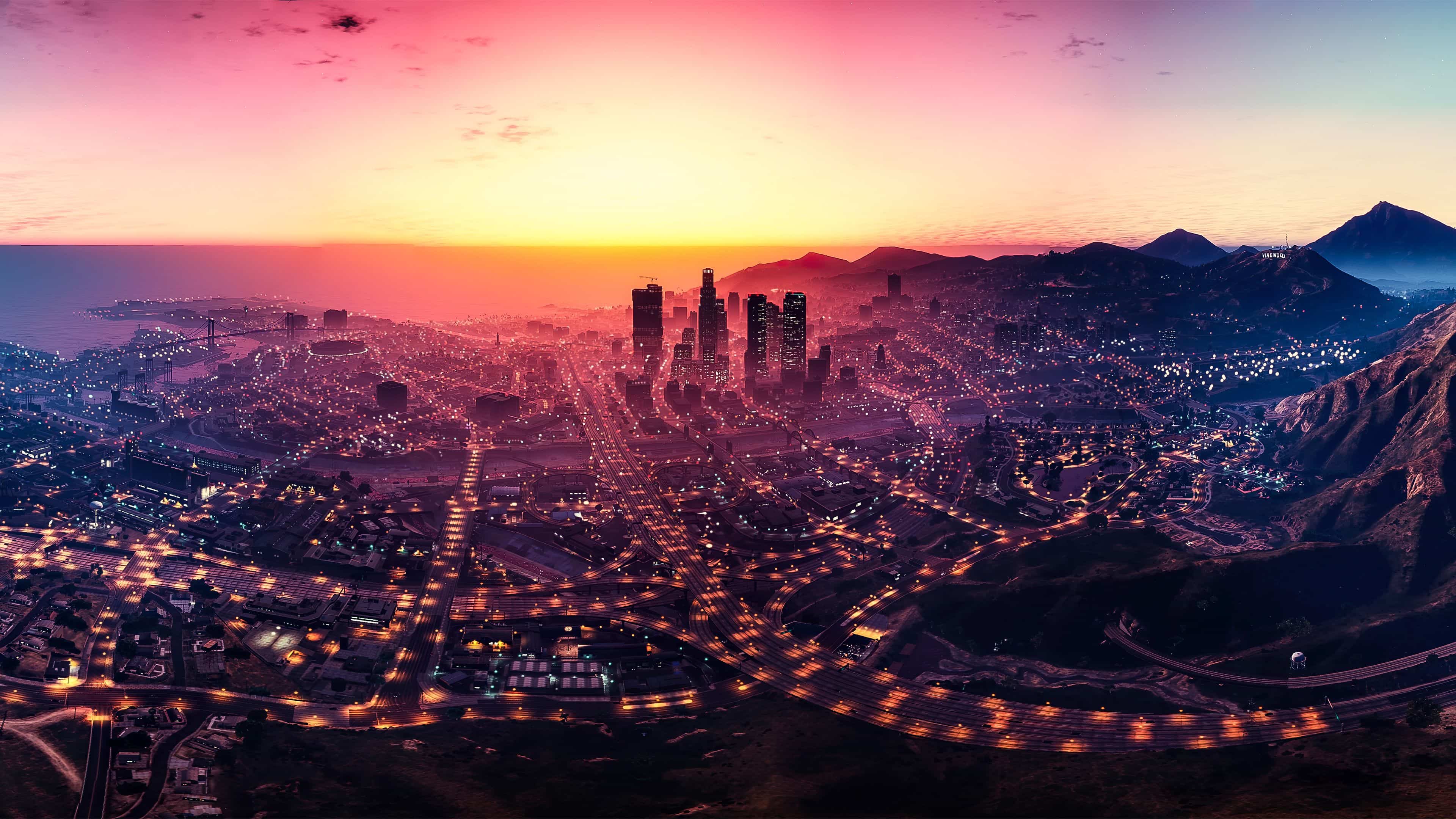 GTA City Background